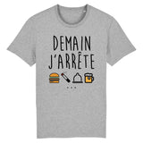 T-Shirt Homme Demain j'arrête 