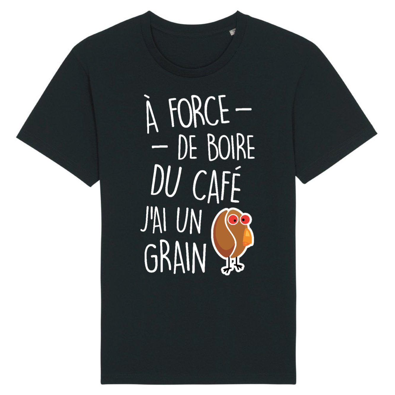 T-Shirt Homme J'ai un grain de café 