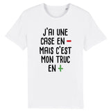 T-Shirt Homme J'ai une case en moins 