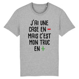 T-Shirt Homme J'ai une case en moins 