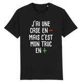 T-Shirt Homme J'ai une case en moins 