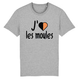 T-Shirt Homme J'aime les moules 