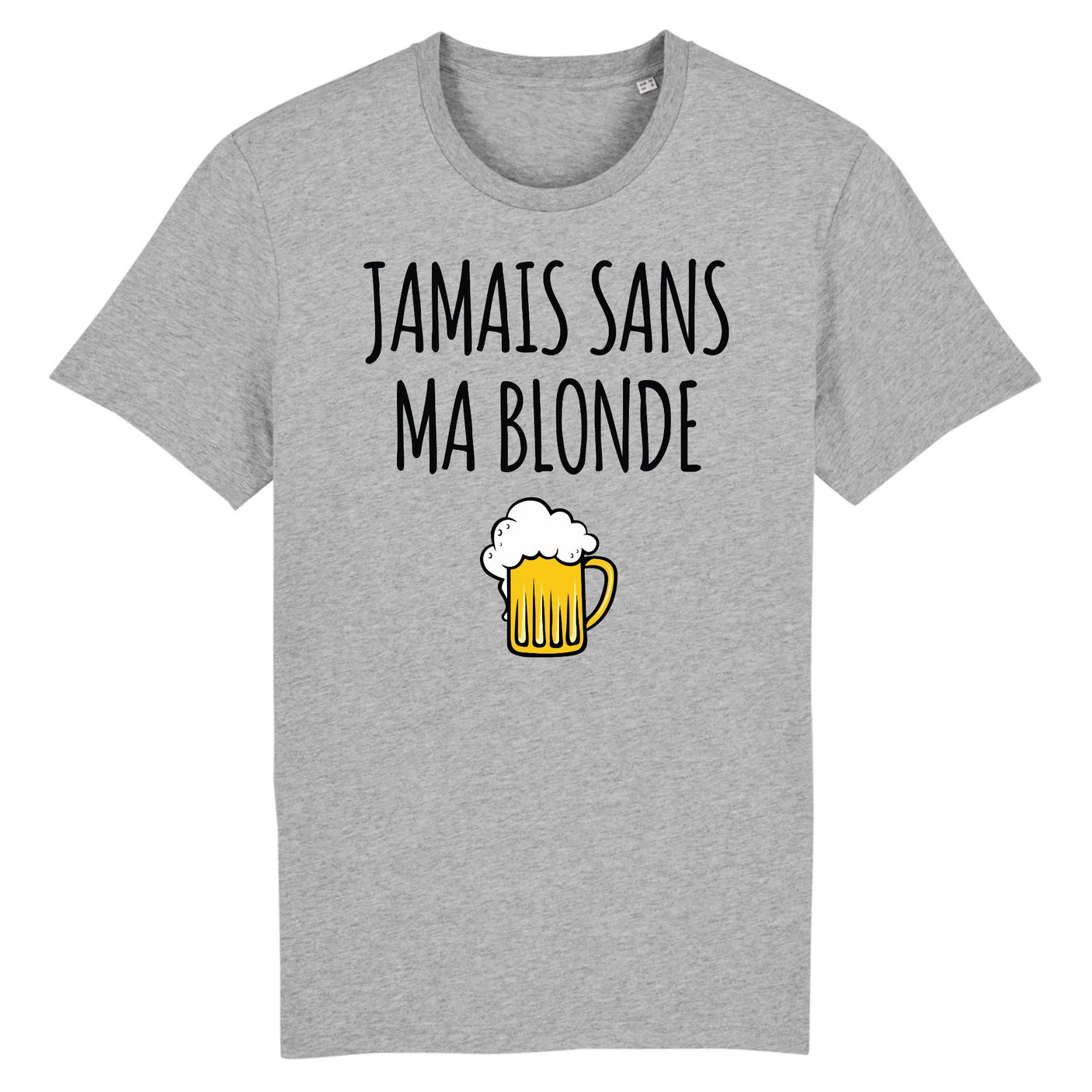 T-Shirt Homme Jamais sans ma blonde 