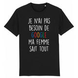T-Shirt Homme Je n'ai pas besoin de Google 