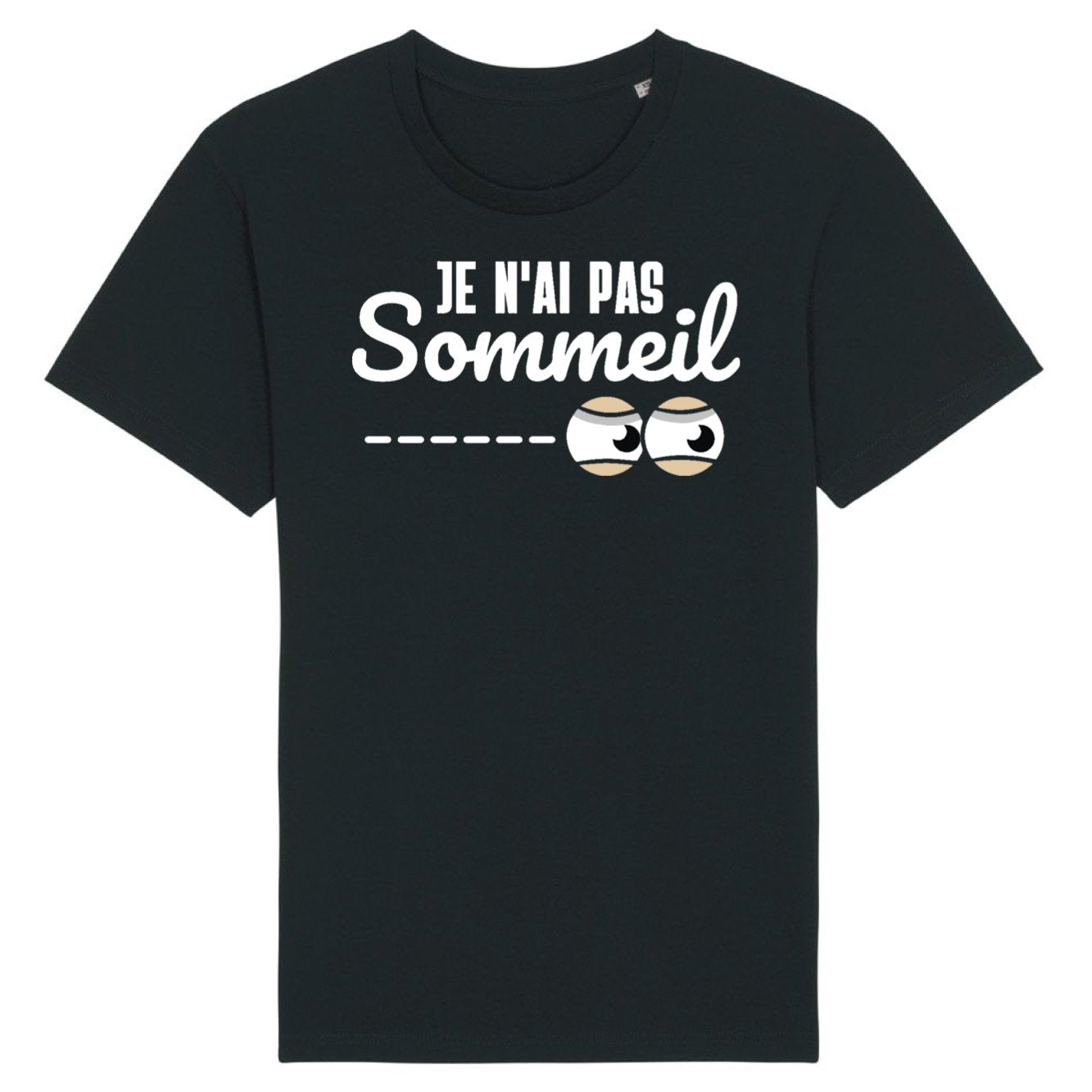 T-Shirt Homme Je n'ai pas sommeil 