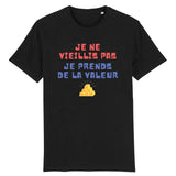 T-Shirt Homme Je ne vieillis pas je prends de la valeur 