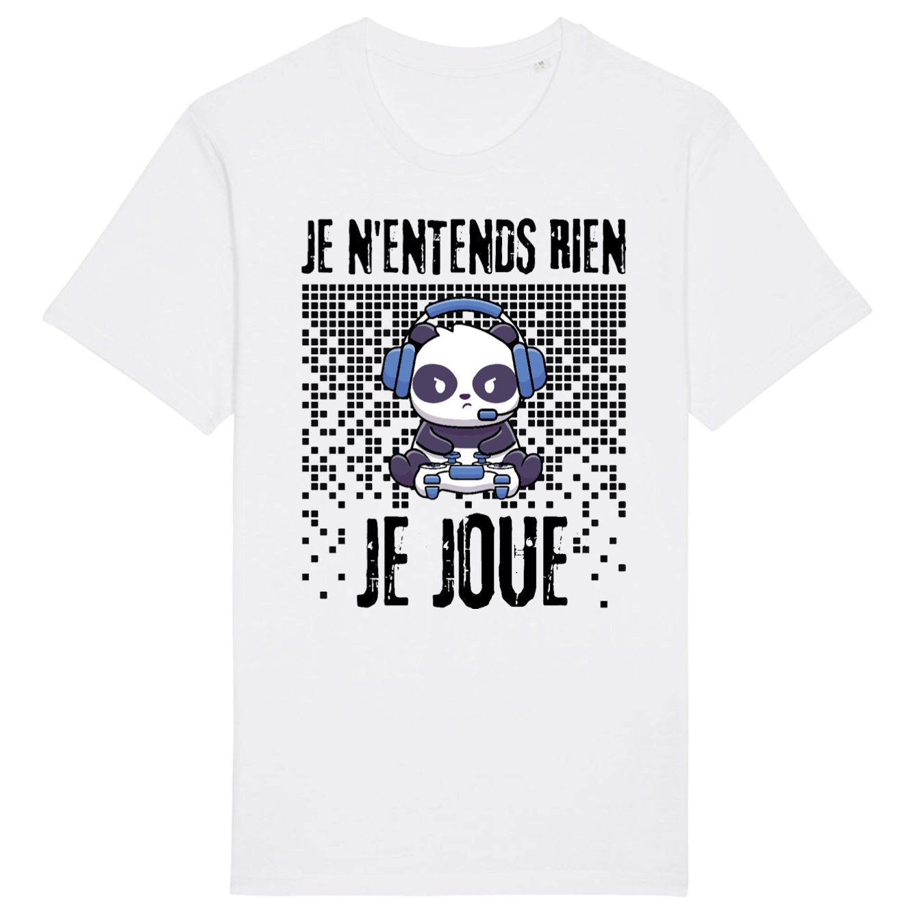 T-Shirt Homme Je n'entends rien je joue 