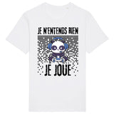 T-Shirt Homme Je n'entends rien je joue 