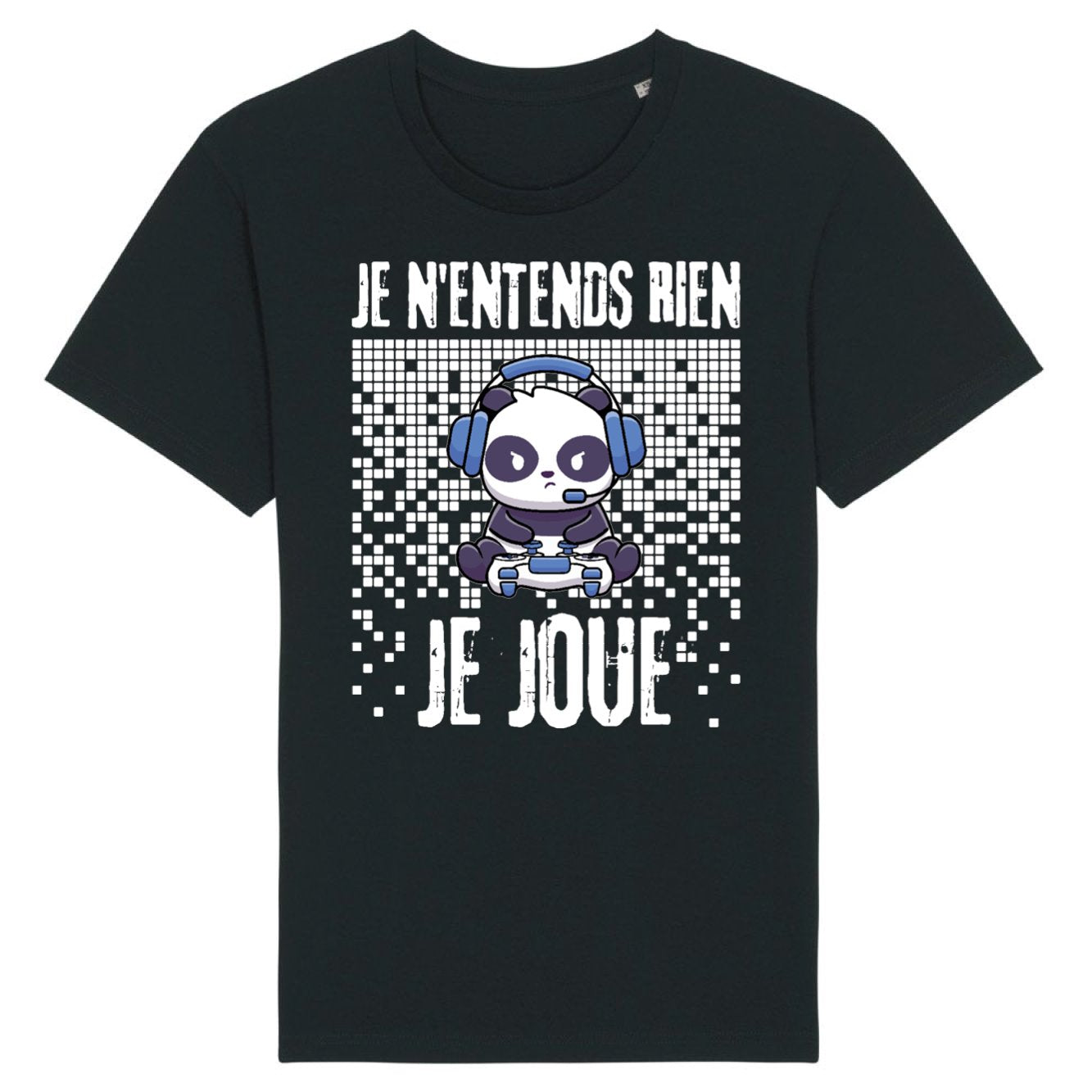T-Shirt Homme Je n'entends rien je joue 