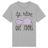 T-Shirt Homme Je rêve que je dors 