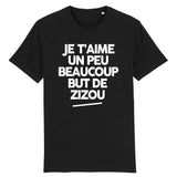 T-Shirt Homme Je t'aime un peu beaucoup but de Zizou 