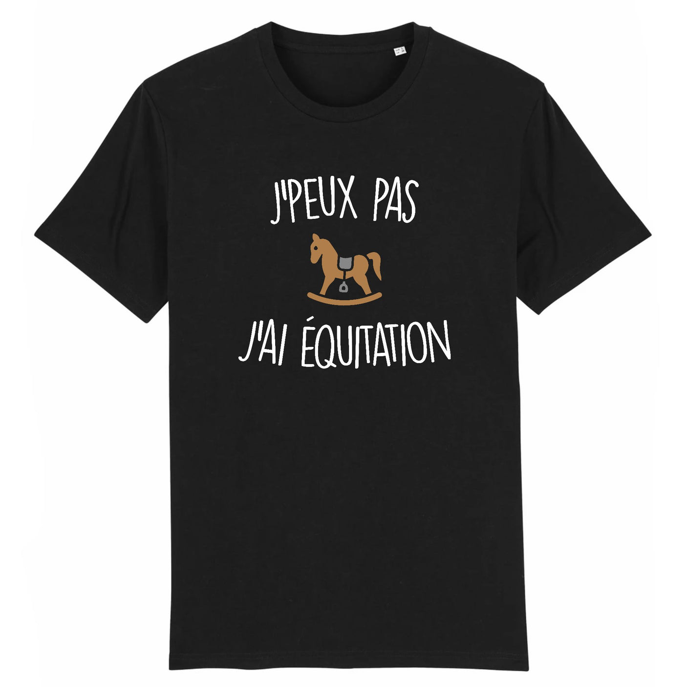 T-Shirt Homme J'peux pas j'ai équitation 