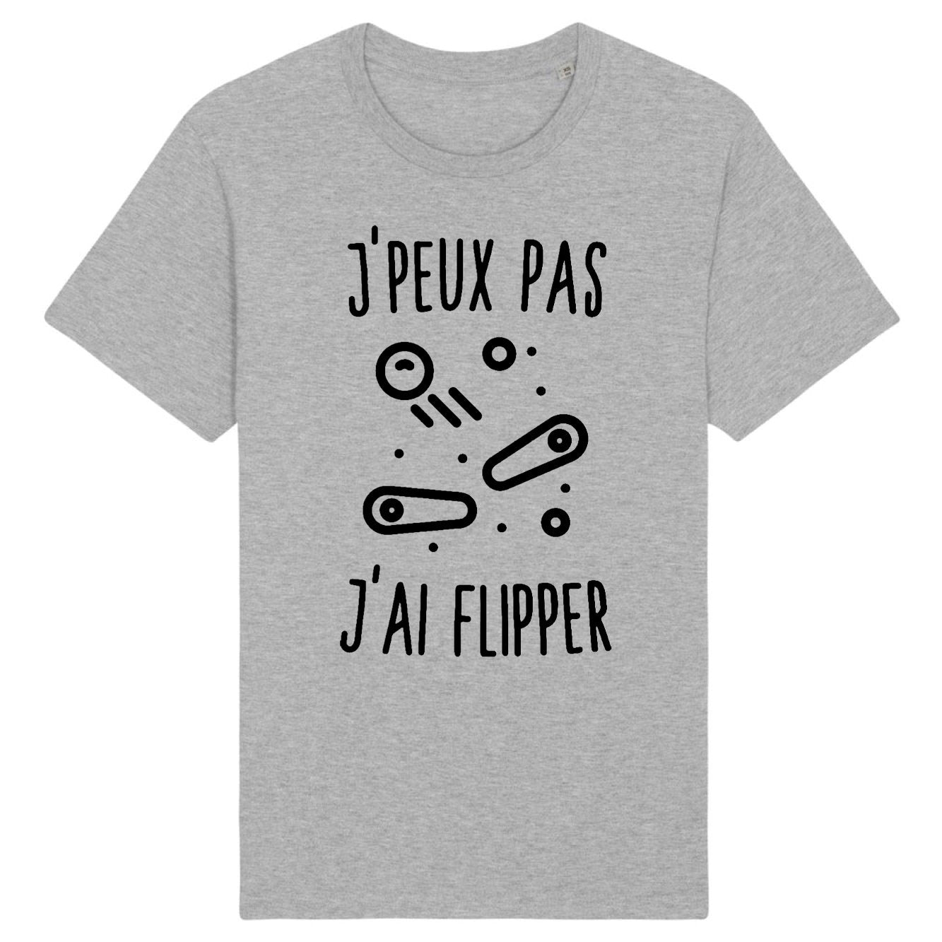 T-Shirt Homme J'peux pas j'ai flipper 