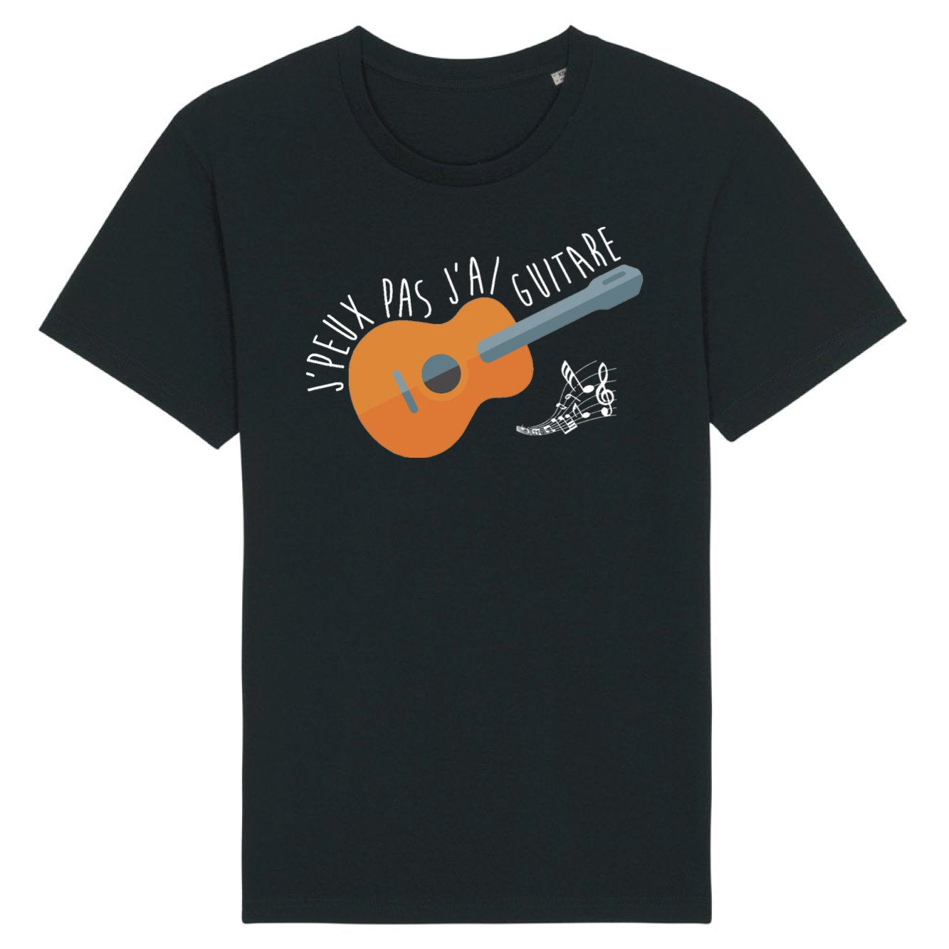 T-Shirt Homme J'peux pas j'ai guitare 