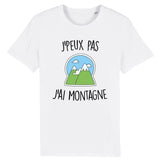 T-Shirt Homme J'peux pas j'ai montagne 