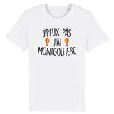 T-Shirt Homme J'peux pas j'ai montgolfière 