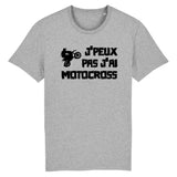 T-Shirt Homme J'peux pas j'ai motocross 