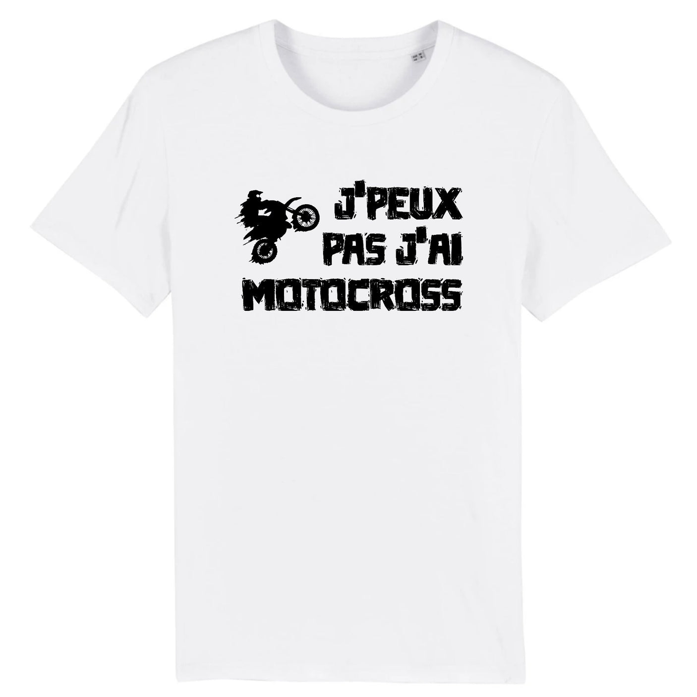 T-Shirt Homme J'peux pas j'ai motocross 