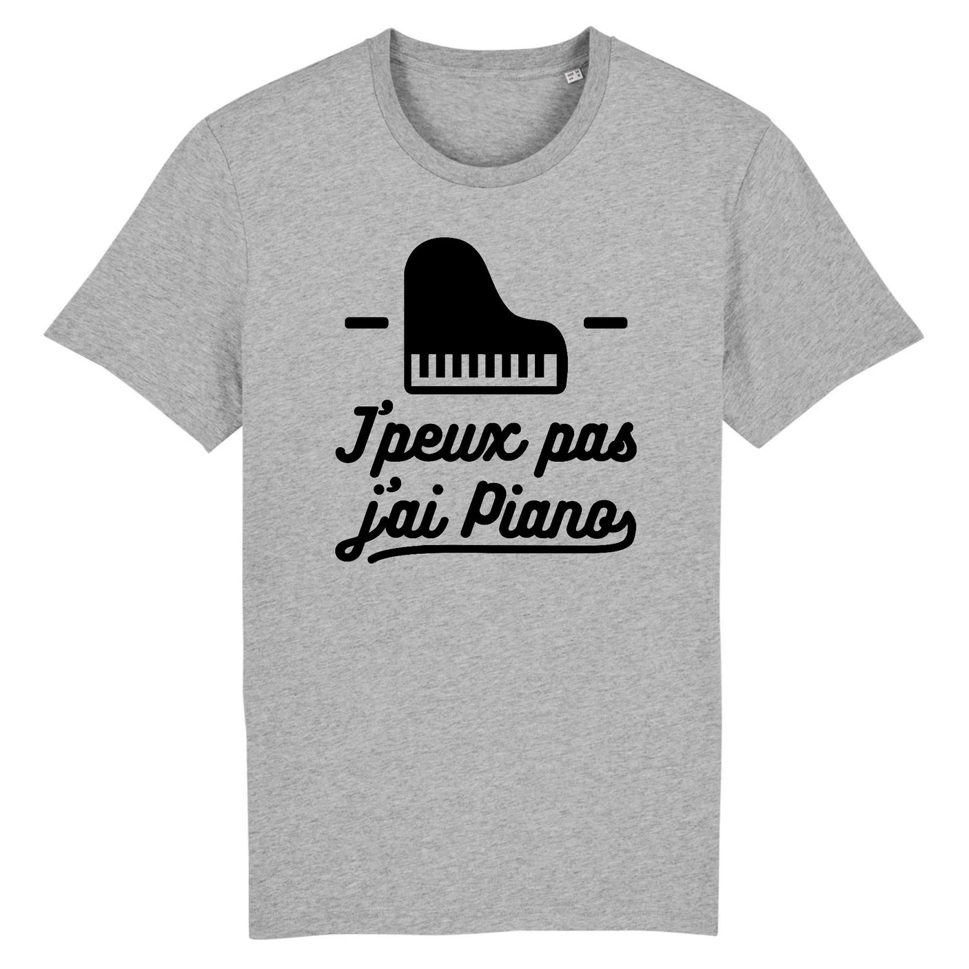T-Shirt Homme J'peux pas j'ai piano 