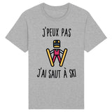 T-Shirt Homme J'peux pas j'ai saut à ski 