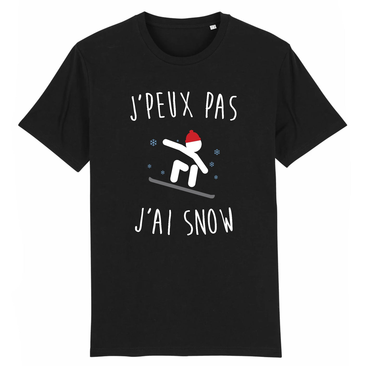 T-Shirt Homme J'peux pas j'ai snow 