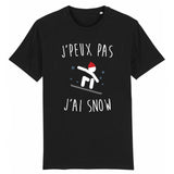 T-Shirt Homme J'peux pas j'ai snow 
