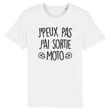 T-Shirt Homme J'peux pas j'ai sortie moto 