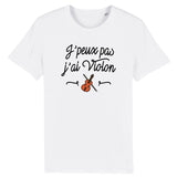 T-Shirt Homme J'peux pas j'ai violon 