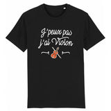 T-Shirt Homme J'peux pas j'ai violon 