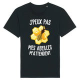 T-Shirt Homme J'peux pas mes abeilles m'attendent 