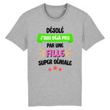 T-Shirt Homme J'suis déjà pris pas une fille super géniale 