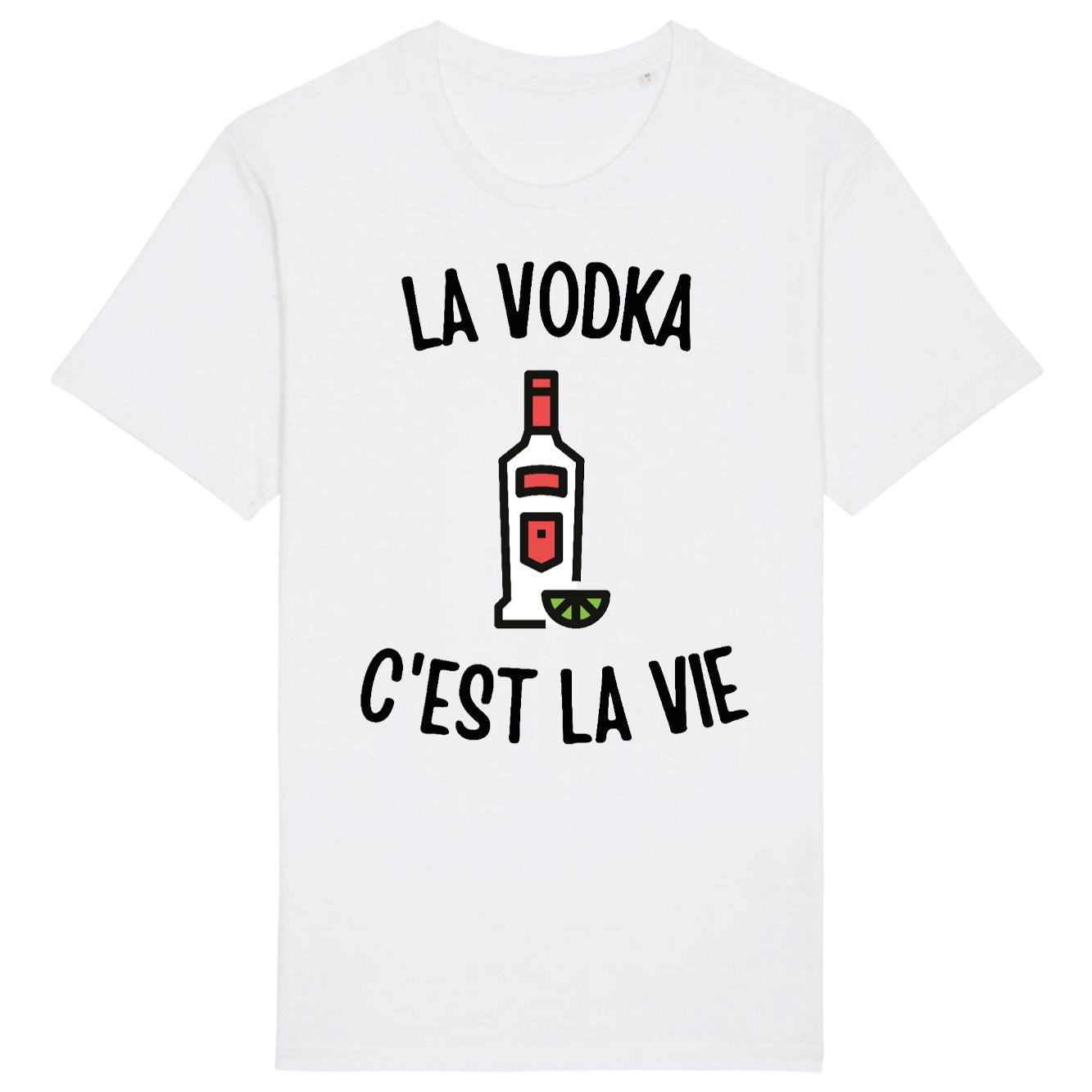 T-Shirt Homme La vodka c'est la vie 