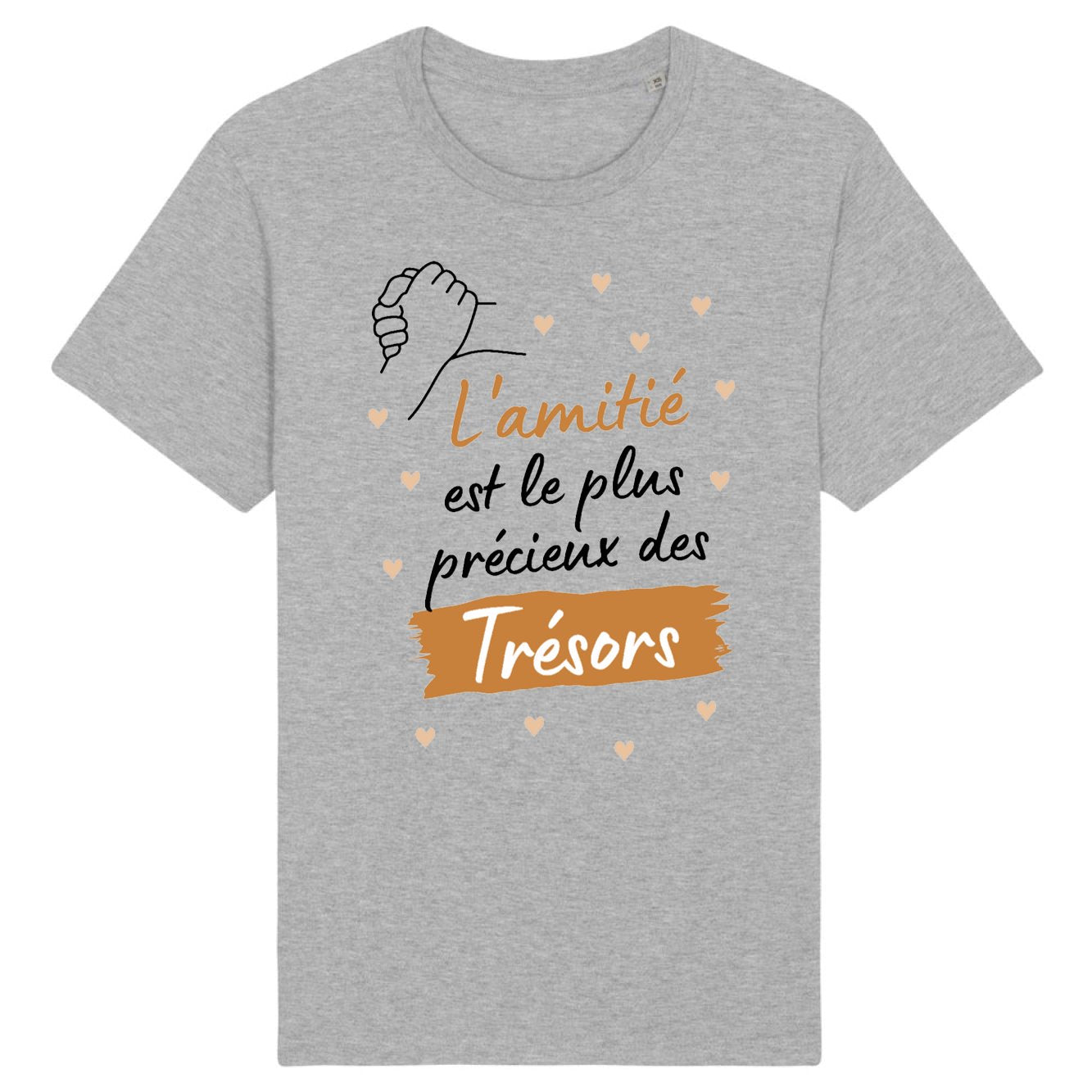 T-Shirt Homme L'amitié le plus précieux des trésors 