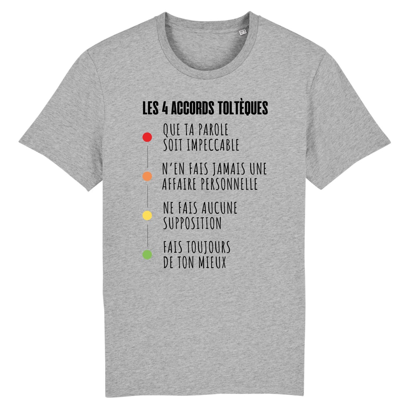 T-Shirt Homme Les 4 accords toltèques 