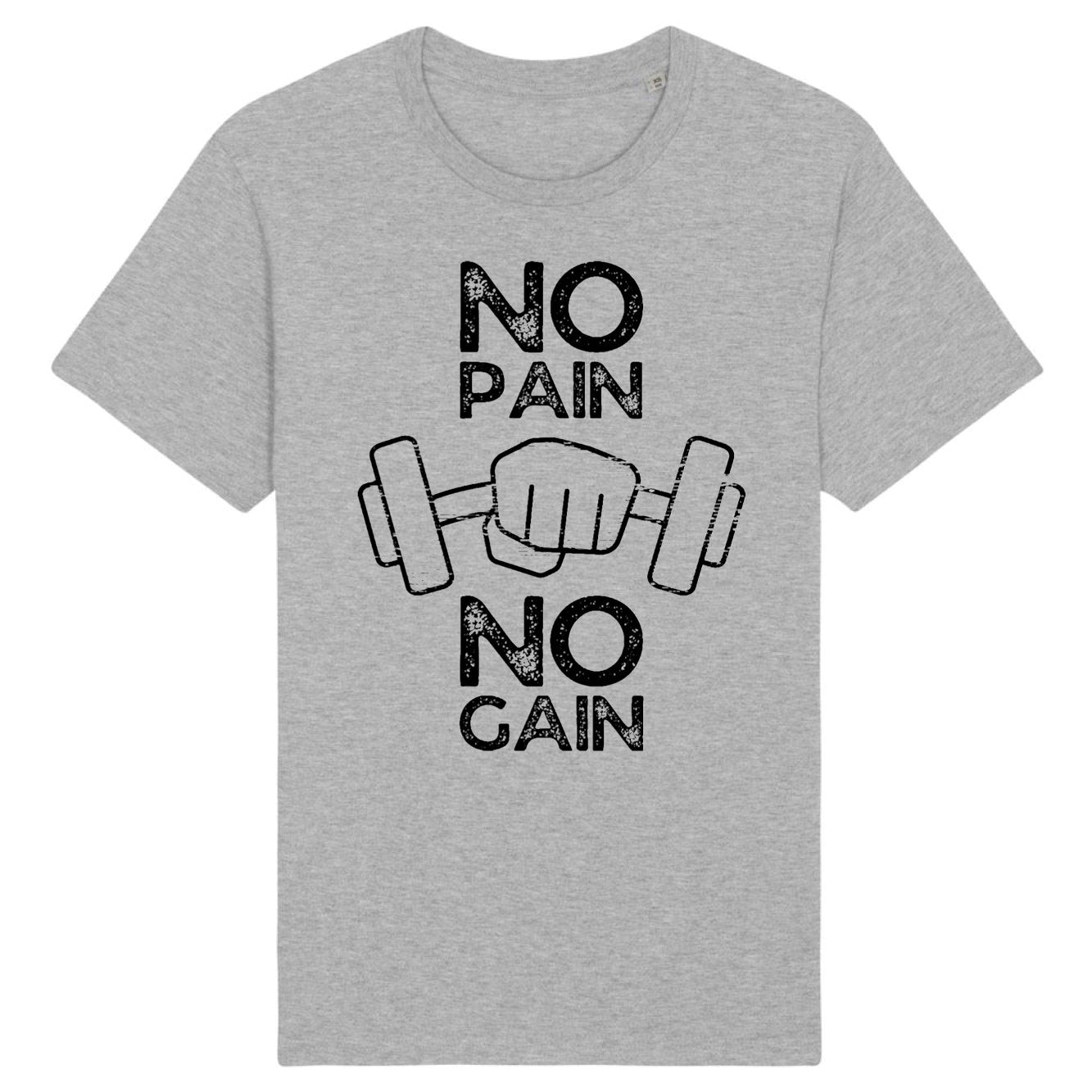 T-Shirt Homme No pain no gain 