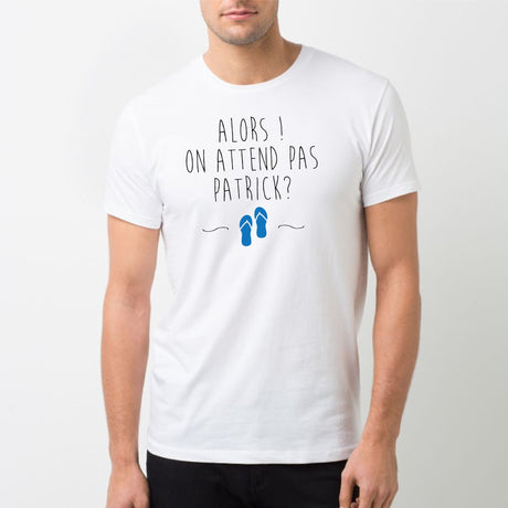 T-Shirt Homme On attend pas Patrick Blanc