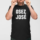 T-Shirt Homme Osez José Noir