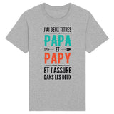 T-Shirt Homme Papa et papy 