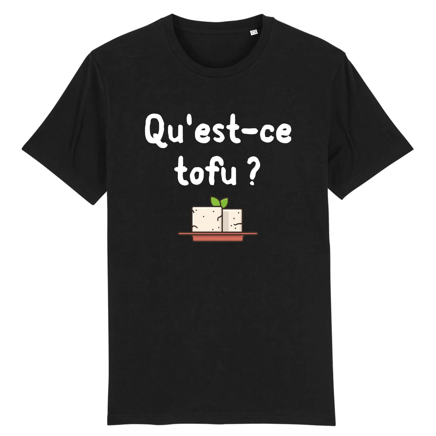 T-Shirt Homme Qu'est-ce tofu 