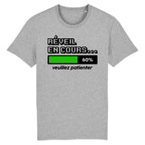 T-Shirt Homme Réveil en cours 