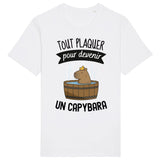 T-Shirt Homme Tout plaquer pour devenir un capybara 