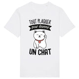 T-Shirt Homme Tout plaquer pour devenir un chat 