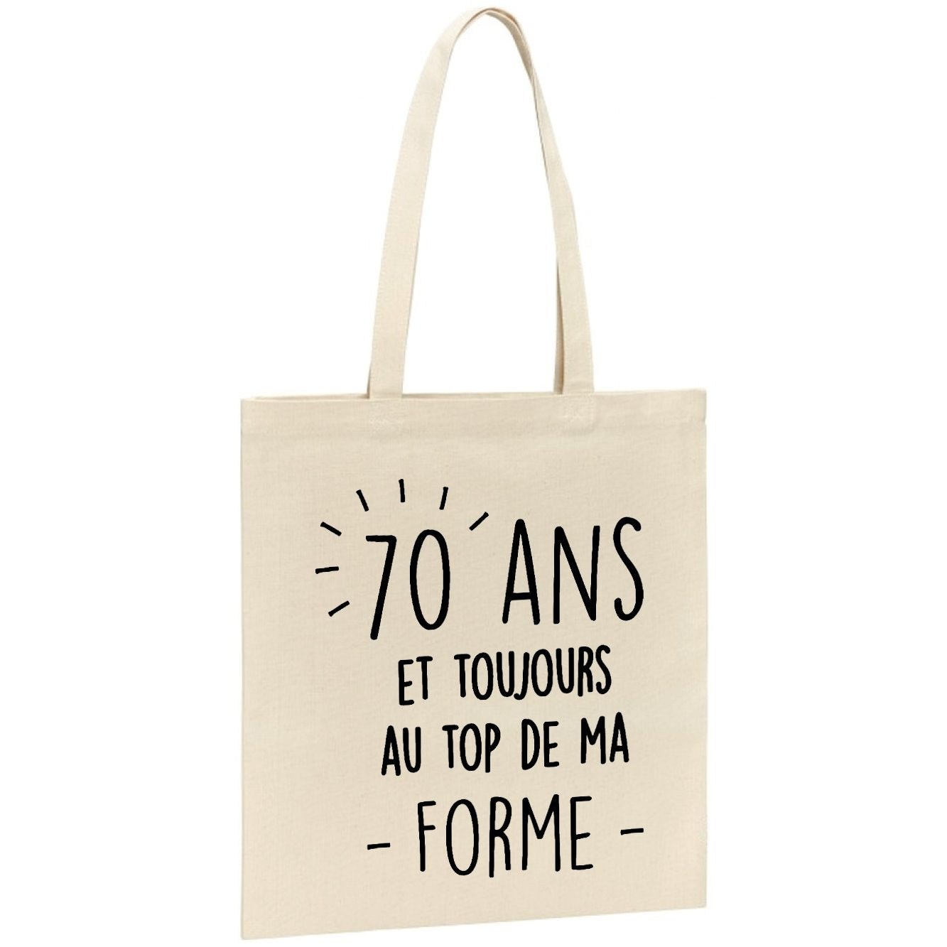 Tote bag Anniversaire 70 ans 