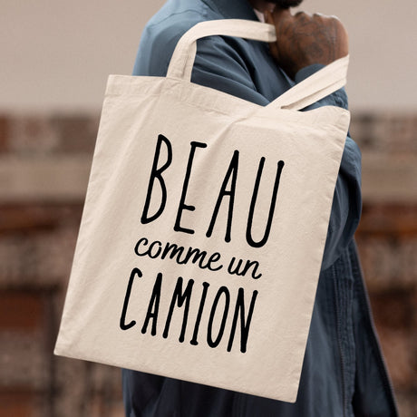 Tote bag Beau comme un camion Beige