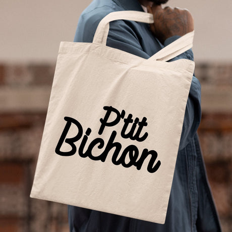 Tote bag Bichon Beige