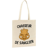 Tote bag Chasseur de sanglier 