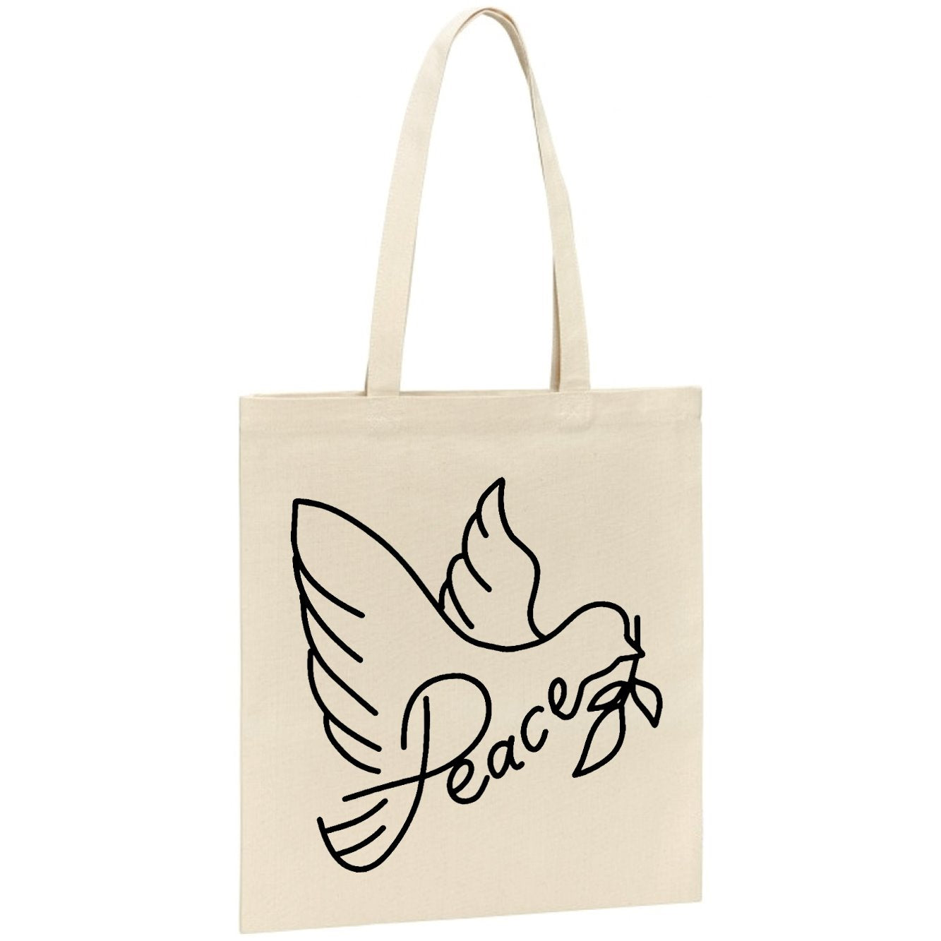 Tote bag Colombe de la paix 