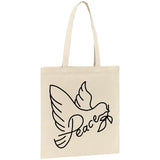 Tote bag Colombe de la paix 