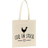 Tote bag Coq en stock 