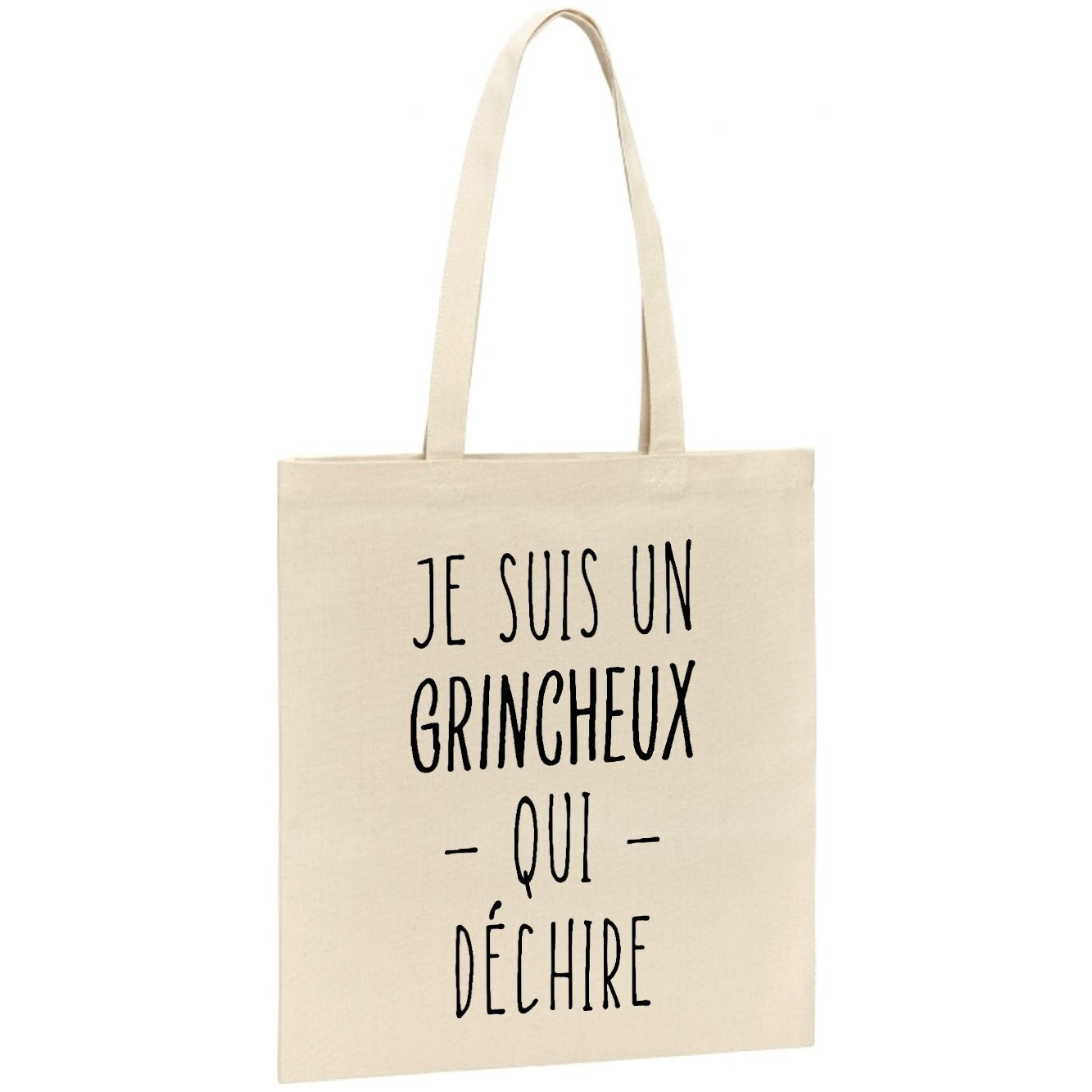 Tote bag Grincheux qui déchire 